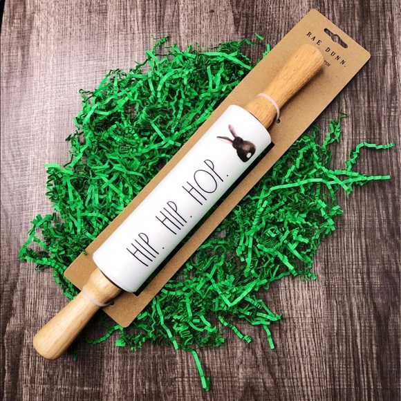 Rae Dunn Easter Bunny Rolling Pin Cookies! HipHop - Picture 1 of 3